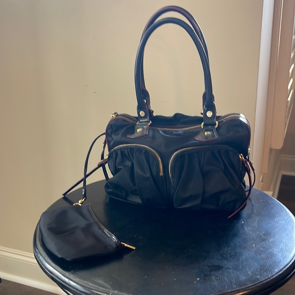 MZ Wallace nylon black shoulder bag